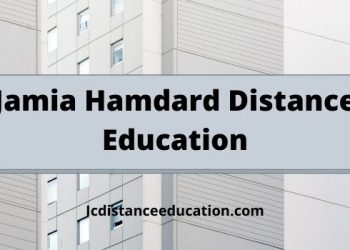 Jamia Hamdard Distance Education