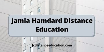 Jamia Hamdard Distance Education