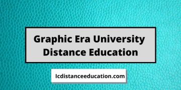 Graphic Era University Distance Education