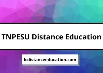 TNPESU Distance Education