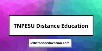 TNPESU Distance Education