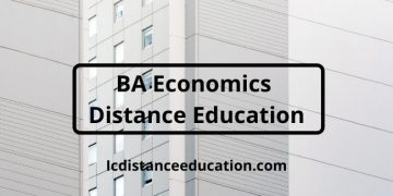 BA Economics Distance Education
