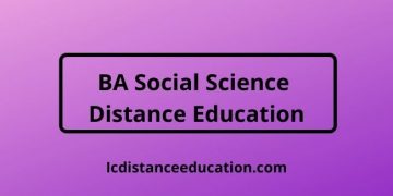 BA Social Science Distance Education