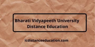 Bharati Vidyapeeth Distance Education
