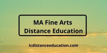 MA Fine Arts Distance Education