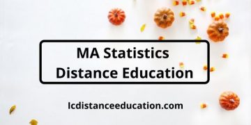 MA Statistics Distance Education
