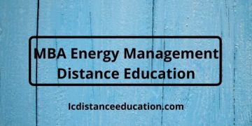 MBA Energy Management Distance Education