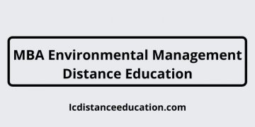 MBA Environmental Management Distance Education