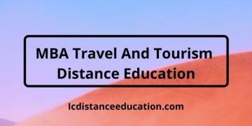 MBA Travel And Tourism Distance Education