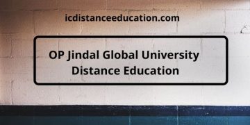OP Jindal Global University Distance Education