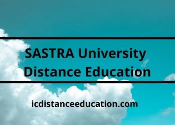 SASTRA University Distance Education