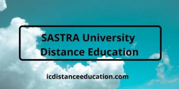 SASTRA University Distance Education