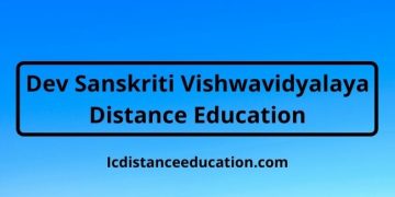 Dev Sanskriti Vishwavidyalaya Distance Education
