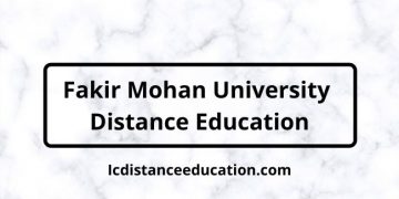 Fakir Mohan University Distance Education