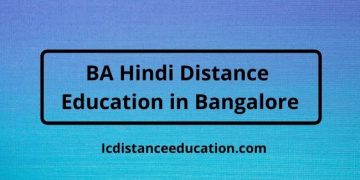 BA Hindi Distance Education in BangaloreBA Hindi Distance Education in Bangalore
