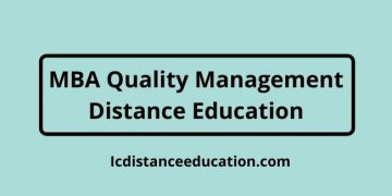 MBA Quality Management Distance EducationMBA Quality Management Distance Education