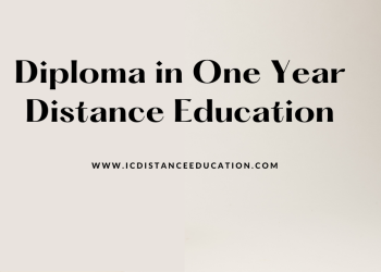 Diploma in One Year Distance Education
