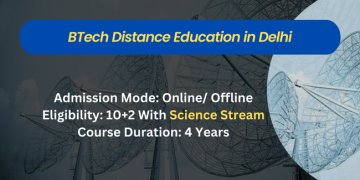 B.Tech Distance Education in Delhi