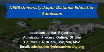 NIMS University Distance Education