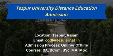 Tezpur university distance education