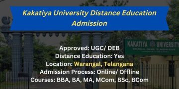 Kakatiya university distance education