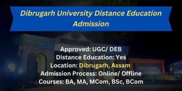 Dibrugarh University Distance education
