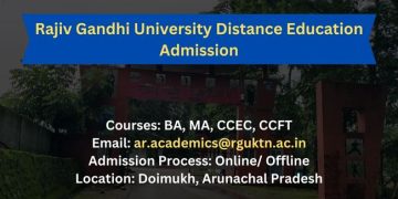 Rajiv Gandhi University Distance Education