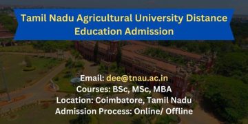 TNAU Distance education