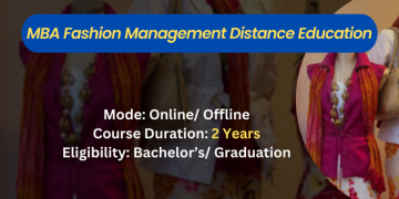 MBA Fashion Management Distance Education