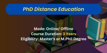 PhD Distance Education