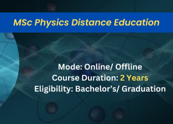 M.Sc Physics Distance education