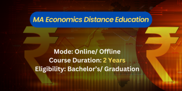 MA Economics Distance Education
