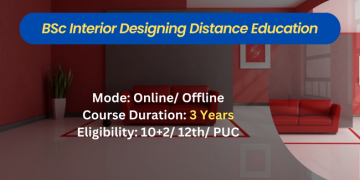 BSc Interior Designing Distance Education