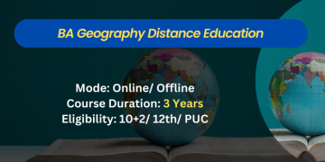 BA Geography distance education
