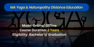 MA Yoga and Naturopathy Distance Education