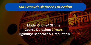 MA Sanskrit Distance Education Admission 2024
