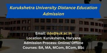 KUK DDE Distance Admission 2024