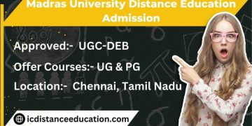 Madras University Distance Education