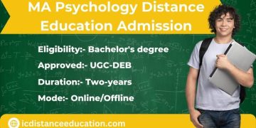 MA Psychology Distance Education