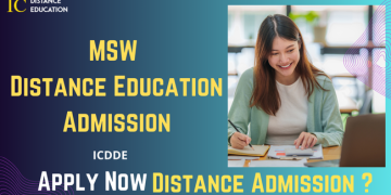 MSW Distance Education Admission