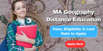 MA Geography Distance Education Admission