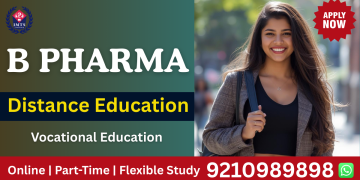 b pharma distance education