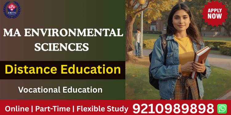 ma environmental sciences distance education