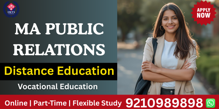 ma public relations distance education