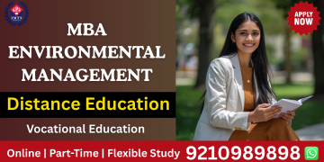 mba environmental management distance education