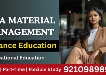 mba material management distance education