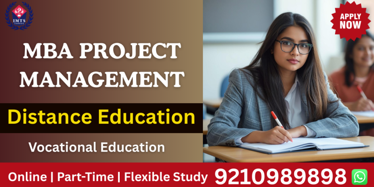 mba project management distance education