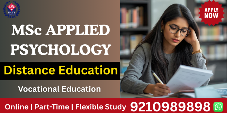 msc applied psychology distance education