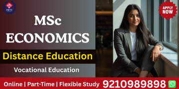 msc economics distance education