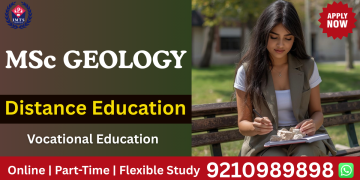 msc geology distance education